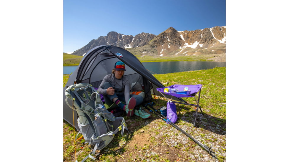 Big Agnes Fly Creek UL2 Tent, Asphalt/Gray Ridge, 2 Person, TFCUL225