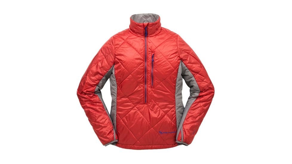 Big Agnes Gem Lake Pullover - Womens, Apple/Gray, Medium, 31506-431-MD