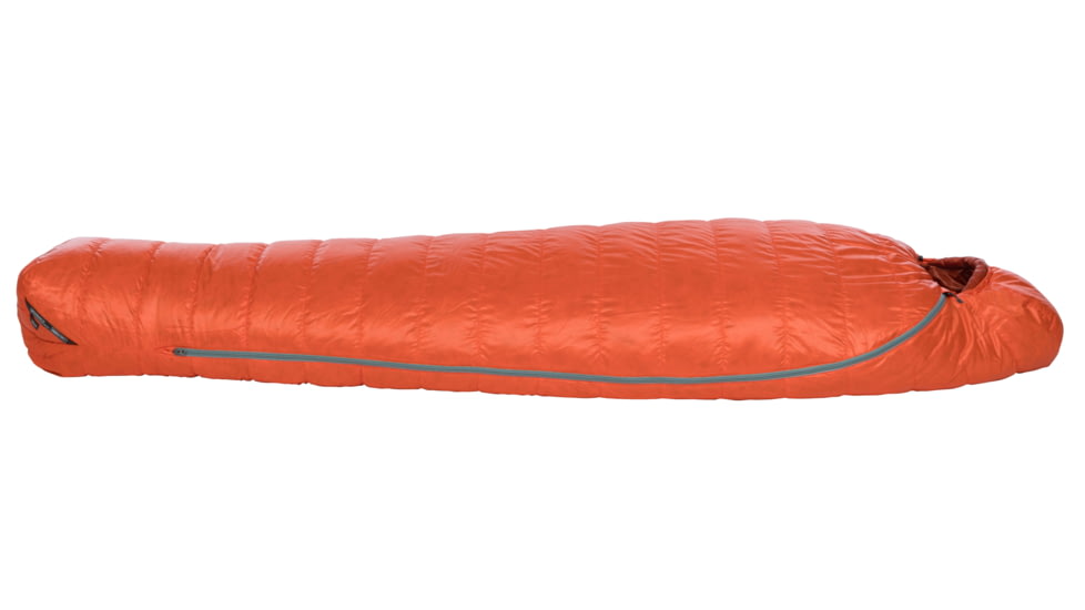 Big Agnes Greystone 0 650 RDS DownTek Sleeping Bag, Cherry Tomato/Rooibos Tea, Regular, BTMG0RL26