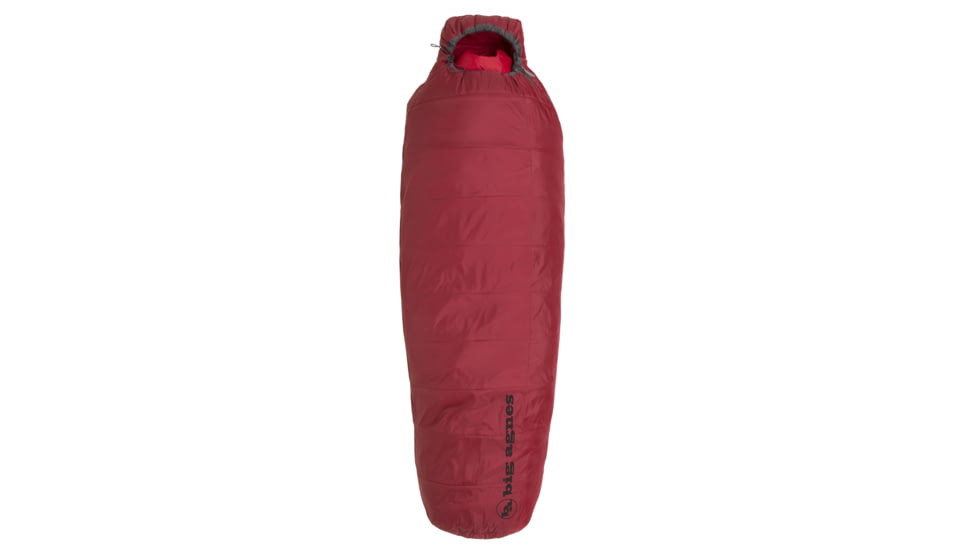 Big Agnes Gunn Creek 30 Sleeping Bag Synthetic-Crimson-Regular-Right