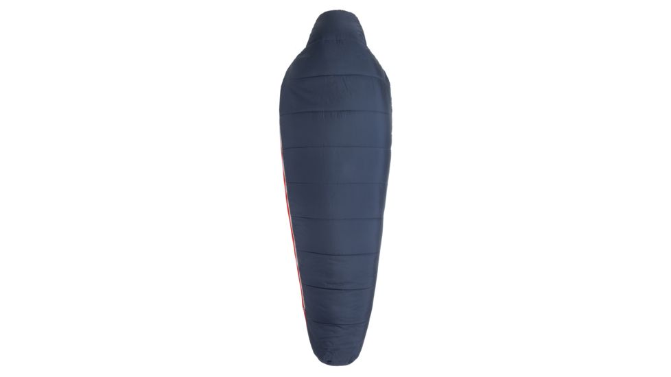 Big Agnes Husted 20 Sleeping Bag FireLine Pro, Left Zip - Mens, Navy/Red, Regular, BTMHRL19