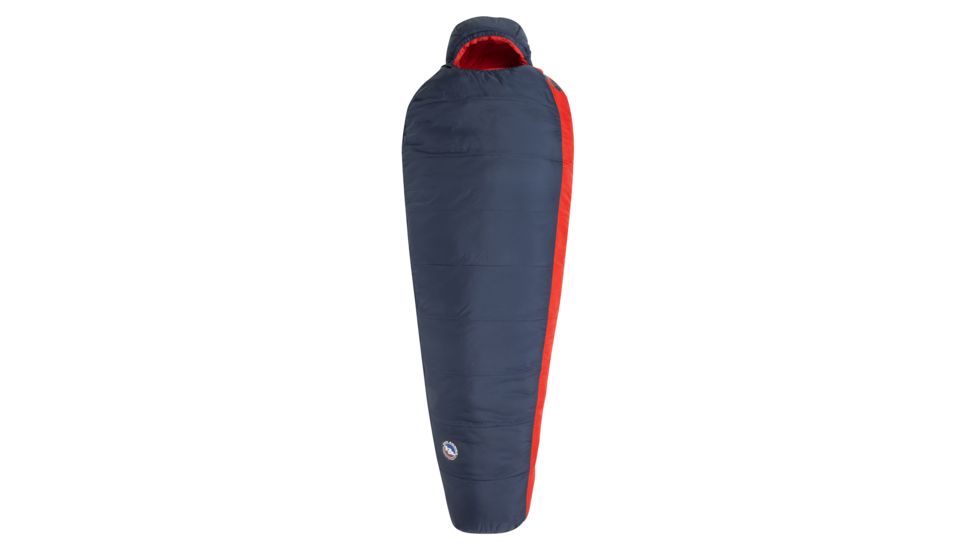 Big Agnes Husted 20 Sleeping Bag FireLine Pro, Left Zip - Mens, Navy/Red, Regular, BTMHRL19