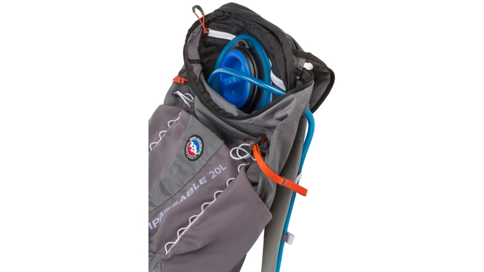 Big Agnes Impassable 20L Pack, Shark, BPI1822-062-OSFA