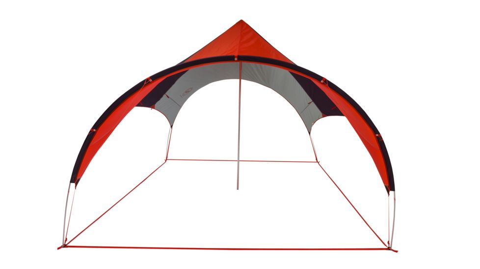 Big Agnes Log Flume Shelter Tent, Orange/Gray/Eggplant, TLFS20