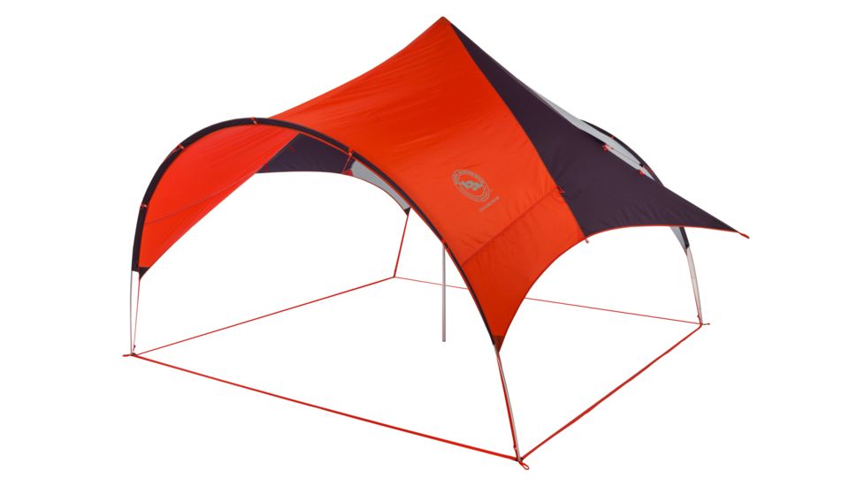 Big Agnes Log Flume Shelter Tent, Orange/Gray/Eggplant, TLFS20
