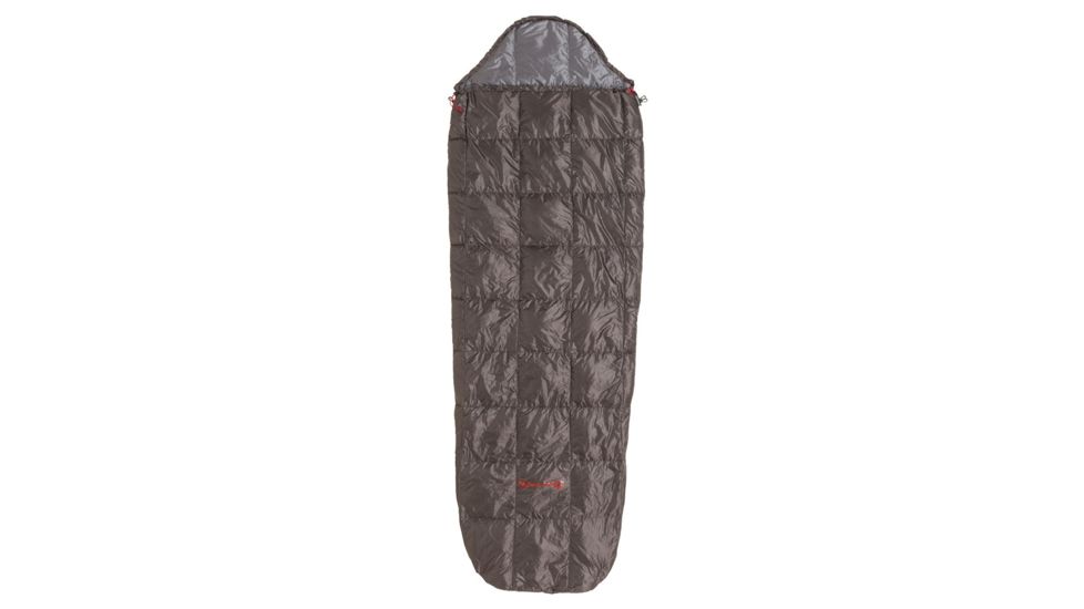 Big Agnes McKinnis 650 DownTek Left, Shale/Gray, BLMKL18