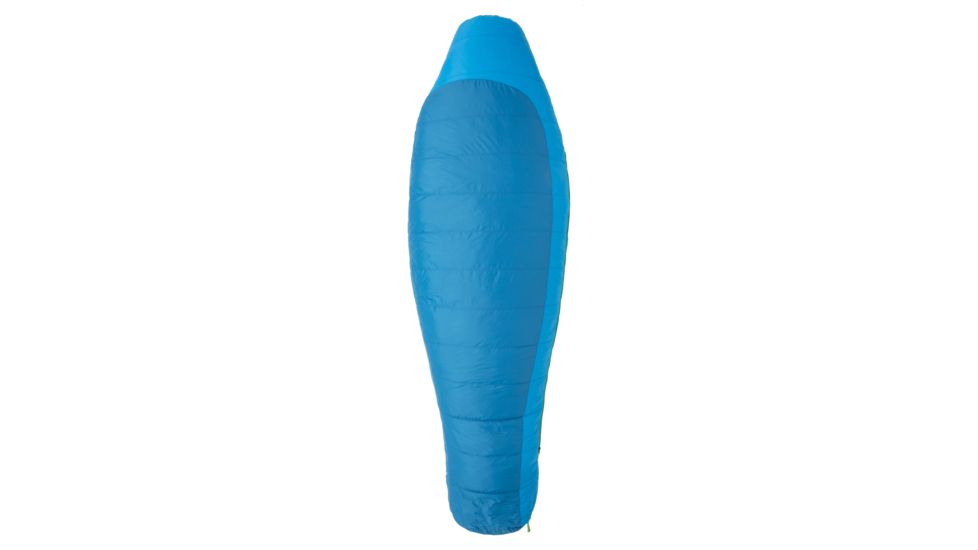 Big Agnes Oliphant 0 Sleeping Bag 600 DownTek, Right Zip - Mens, Blue/Green, Petite, BTMWOPR19