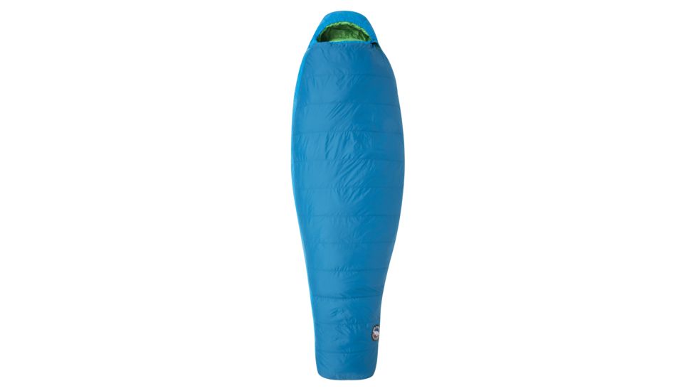 Big Agnes Oliphant 0 Sleeping Bag 600 DownTek, Right Zip - Mens, Blue/Green, Petite, BTMWOPR19