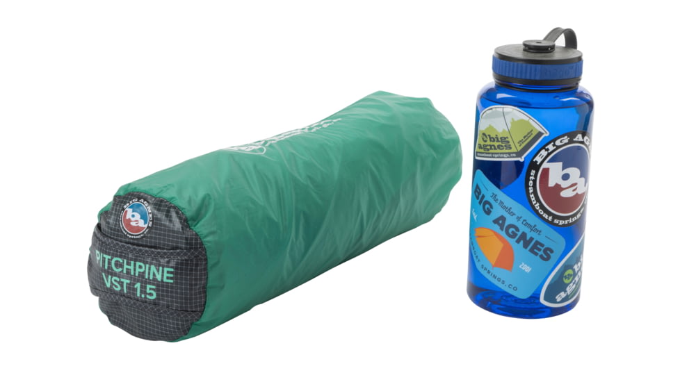 Big Agnes Pitchpine VST 1.5P Tent, Asphalt/Mint Leaf, 1.5 person, TPPVST1526