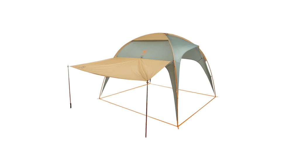Big Agnes Sage Canyon Shelter Plus, Prairie Sand/Chinois Green, One Size, TSCSP25
