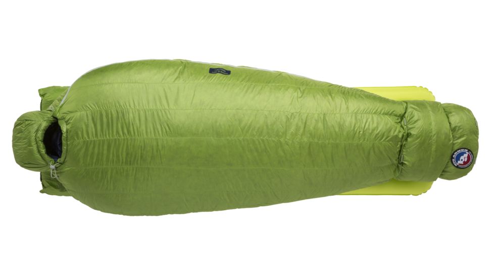 Big Agnes Sarvis Sl 0, 650 Downtek Sleeping Bag, Green, Regular, BTMSSL0RL20