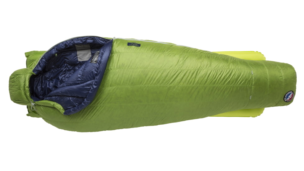 Big Agnes Sarvis Sl 0, 650 Downtek Sleeping Bag, Green, Regular, BTMSSL0RL20
