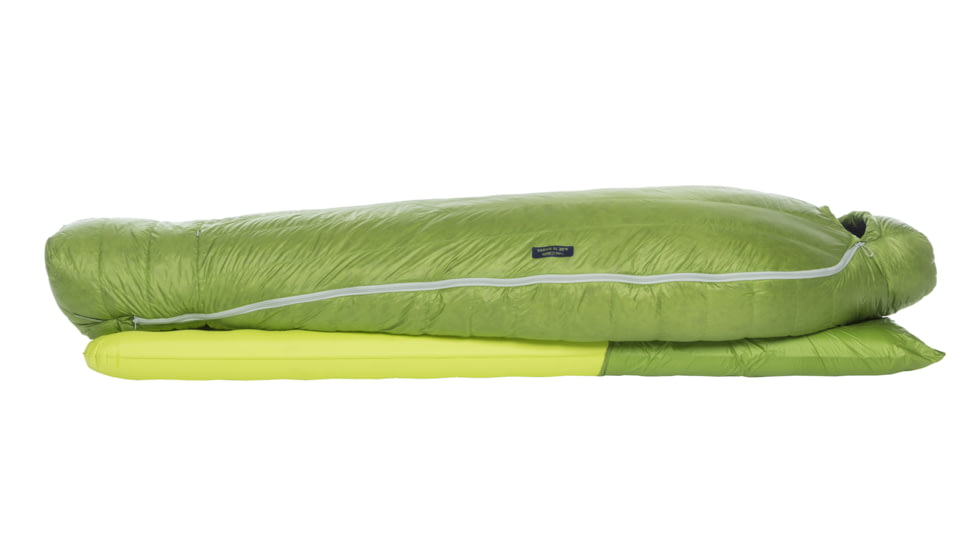 Big Agnes Sarvis Sl 0, 650 Downtek Sleeping Bag, Green, Regular, BTMSSL0RL20