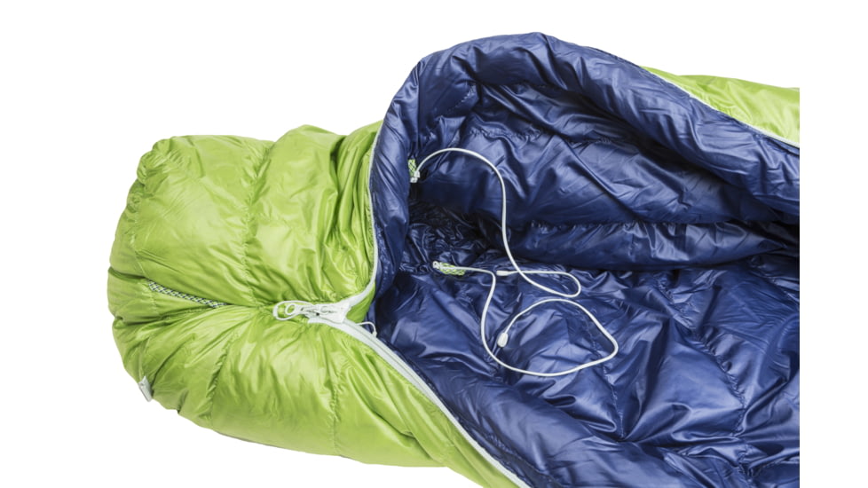 Big Agnes Sarvis Sl 0, 650 Downtek Sleeping Bag, Green, Regular, BTMSSL0RL20