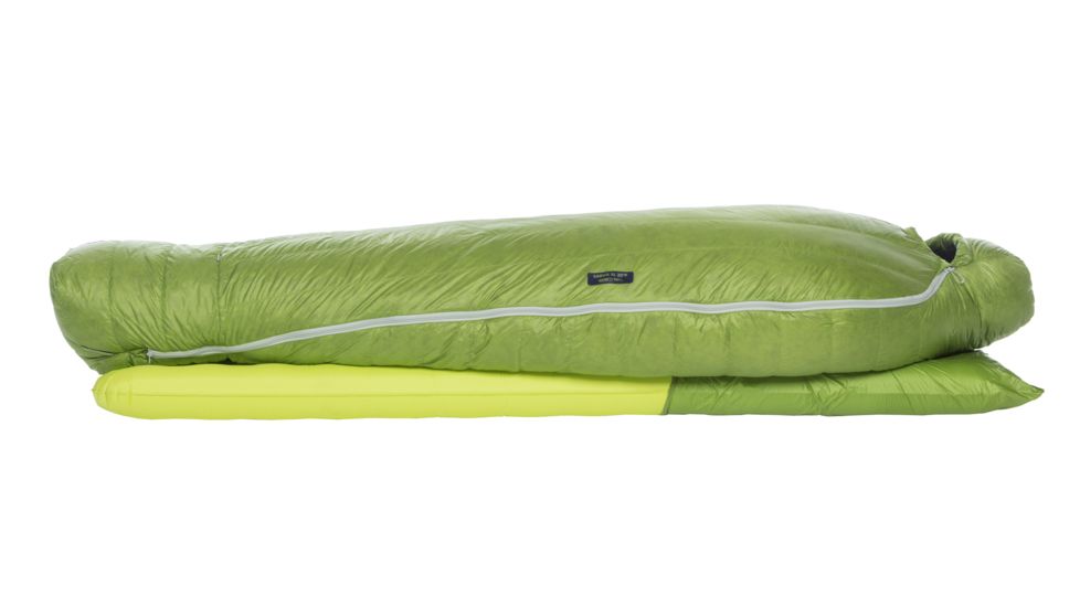 Big Agnes Sarvis Sl 20, 650 Downtek Sleeping Bag, Green, Regular, BTMSSL20RL20