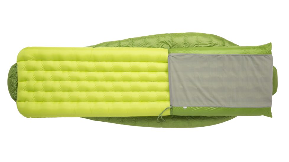 Big Agnes Sarvis Sl 20, 650 Downtek Sleeping Bag, Green, Regular, BTMSSL20RL20