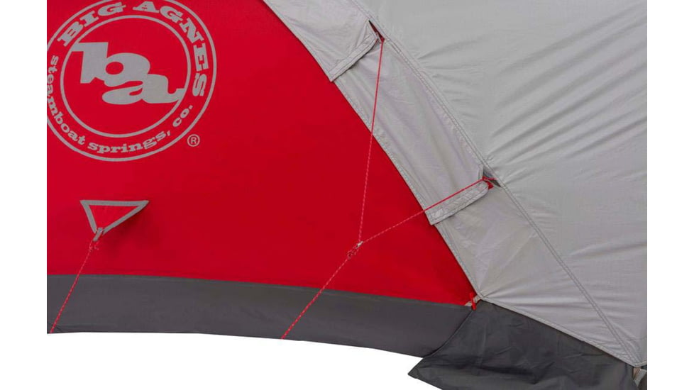 Big Agnes Shield 2 Tent - 2 Person, 4 Season, Red, TMS219