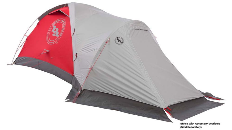 Big Agnes Shield 2 Tent - 2 Person, 4 Season, Red, TMS219