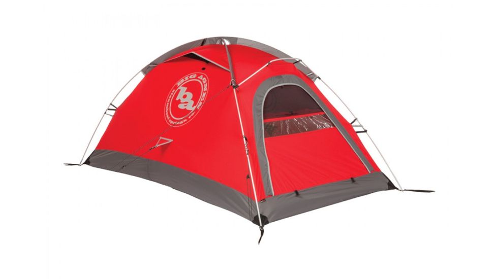 Big Agnes Shield 2 Tent - 2 Person, 4 season-Red