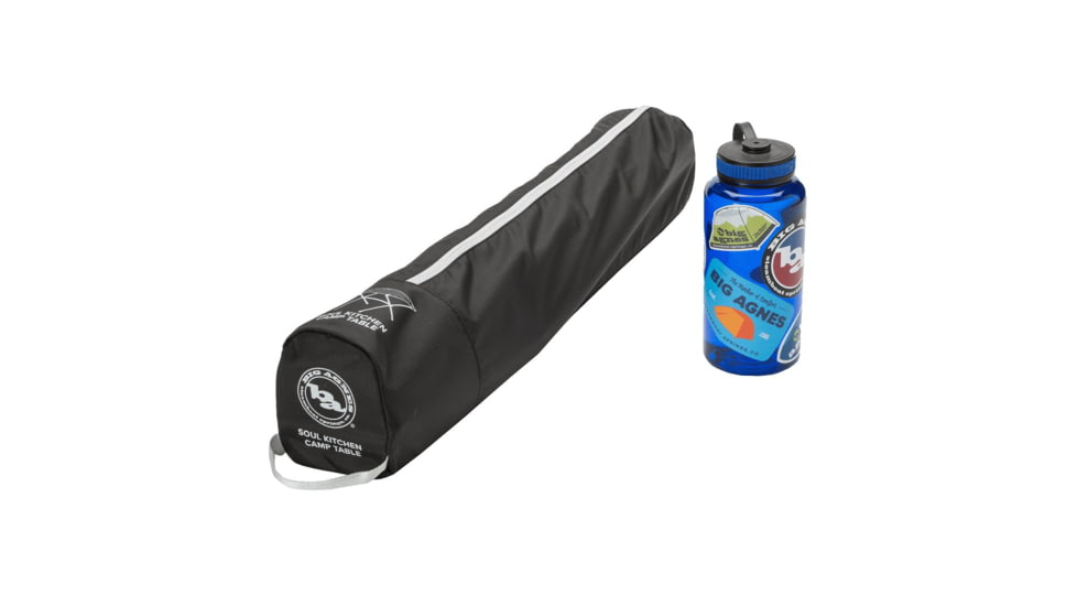 Big Agnes Soul Kitchen Camp Table, Black, One Size, FSKCTB25