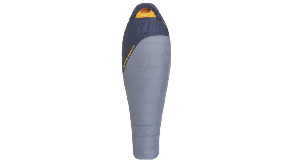 Big Agnes Spike Lake 15 Sleeping Bag 600 Down-Flint/Navy-Regular-Left