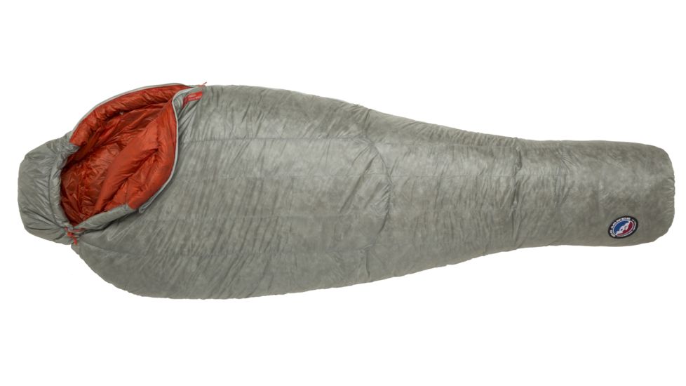 Big Agnes Star Fire Ul 30, 850 Downtek Sleeping Bag, Gray/Pumpkin, Regular, BTMSFUL30RL20