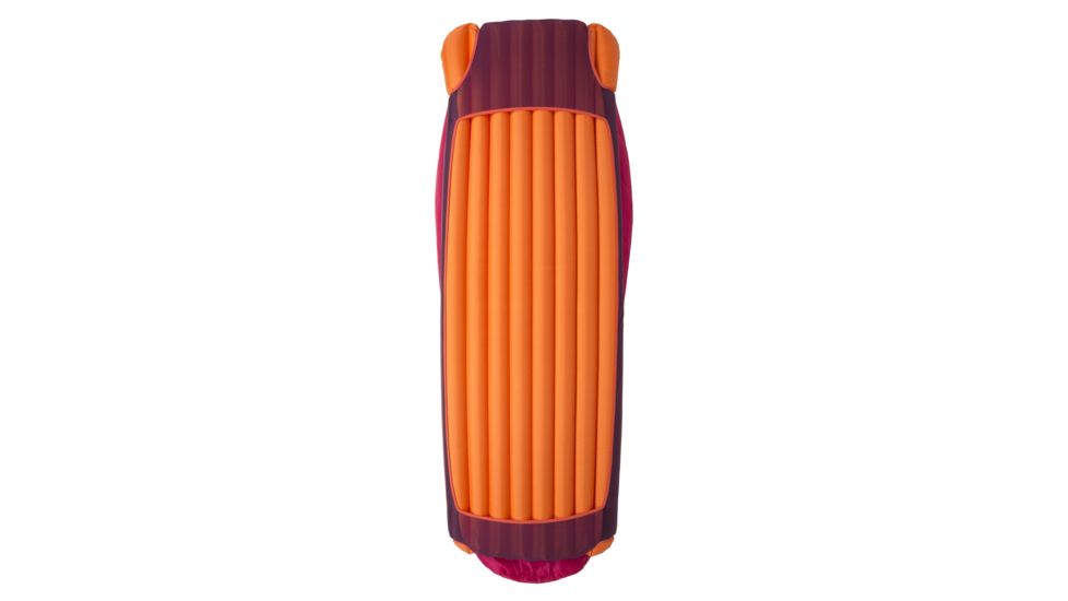 Big Agnes Sunbeam 15 Sleeping Bag FireLine Eco, Right Zip - Mens, Beet/Paprika, Petite, BWSB15PR19