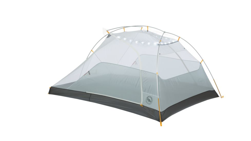 Big Agnes Tiger Wall UL3 mtnGLO Tent, Silver/Gray, TTWUL3MG19