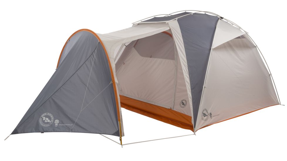 Big Agnes Titan 6 mtnGLO Tent, Gray/Orange, TTN6MG19