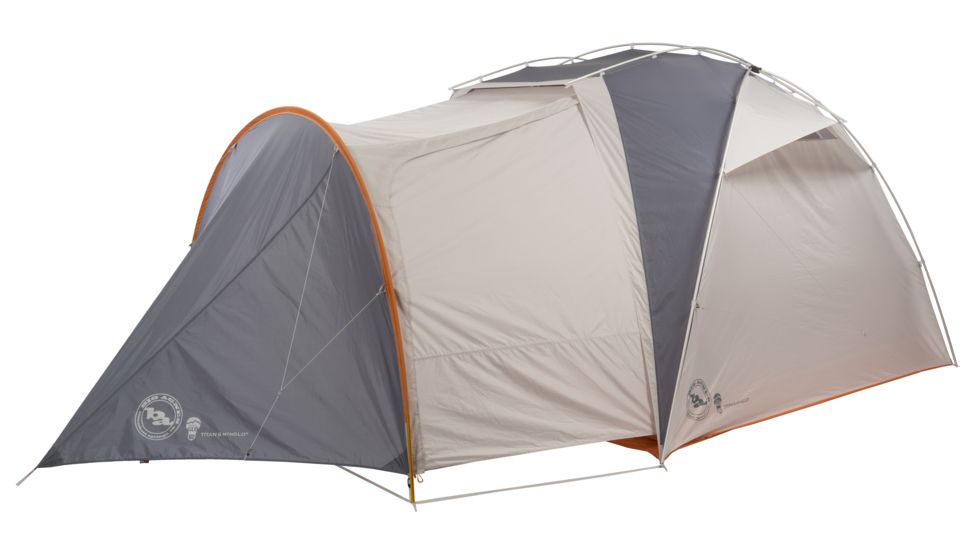 Big Agnes Titan 6 mtnGLO Tent, Gray/Orange, TTN6MG19
