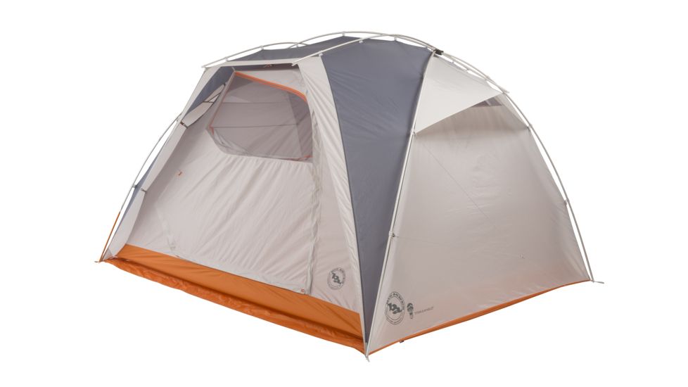 Big Agnes Titan 6 mtnGLO Tent, Gray/Orange, TTN6MG19