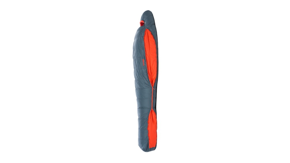 Big Agnes Torchlight 30, 600 Downtek Sleeping Bag, Slate/Orange, Regular, BTMTL30RL20