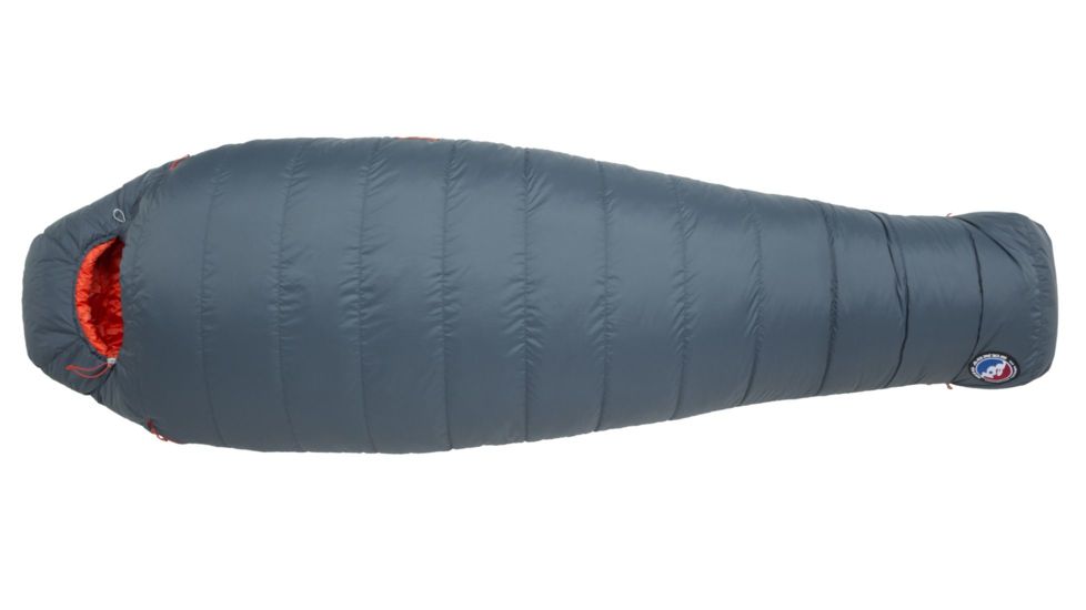 Big Agnes Torchlight 30, 600 Downtek Sleeping Bag, Slate/Orange, Regular, BTMTL30RL20