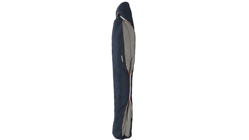 Big Agnes Torchlight Camp 35 Fireline Pro Sleeping Bag, Indigo/Gray, Long Left, BTMTLC35LL21