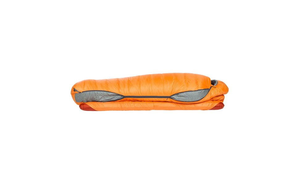 Big Agnes Torchlight EXP 30 Sleeping Bag, Tangelo/Chinois Green, Regular, BTEXPRL3025