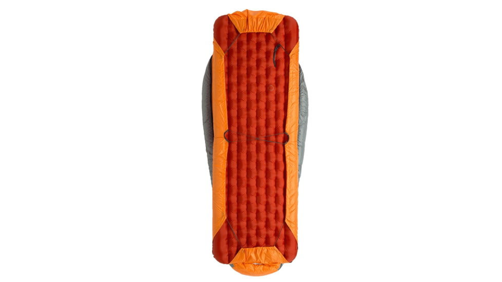 Big Agnes Torchlight EXP 30 Sleeping Bag, Tangelo/Chinois Green, Regular, BTEXPRL3025