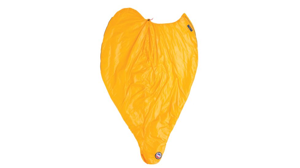 Big Agnes V Notch UL 40 Sleeping Bag Primaloft, Left Zip - Mens, Gold, Regular, BTMVNULRL19
