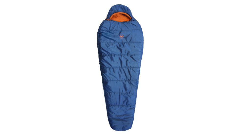 Big Agnes Whalen 20 Sleeping Bag Synthetic Clearance-Blue-Regular-Left