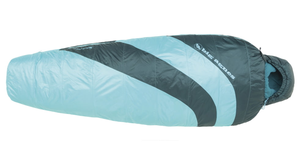 Womens Blue Lake 25 Sleeping Bag Synthetic-Turquoise/Pine-Petite-Right