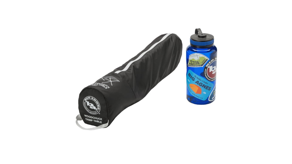 Big Agnes Woodchuck Camp Table, Black, One Size, FWCTB25
