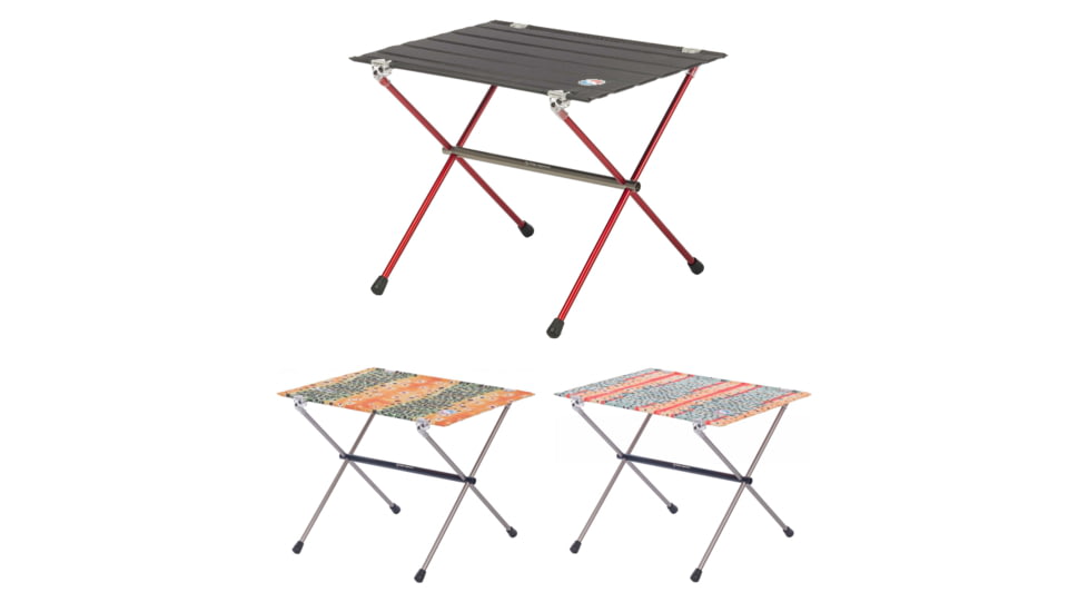 Big Agnes Woodchuck Camp Tables, Asphalt, Brown Trout, Greenback