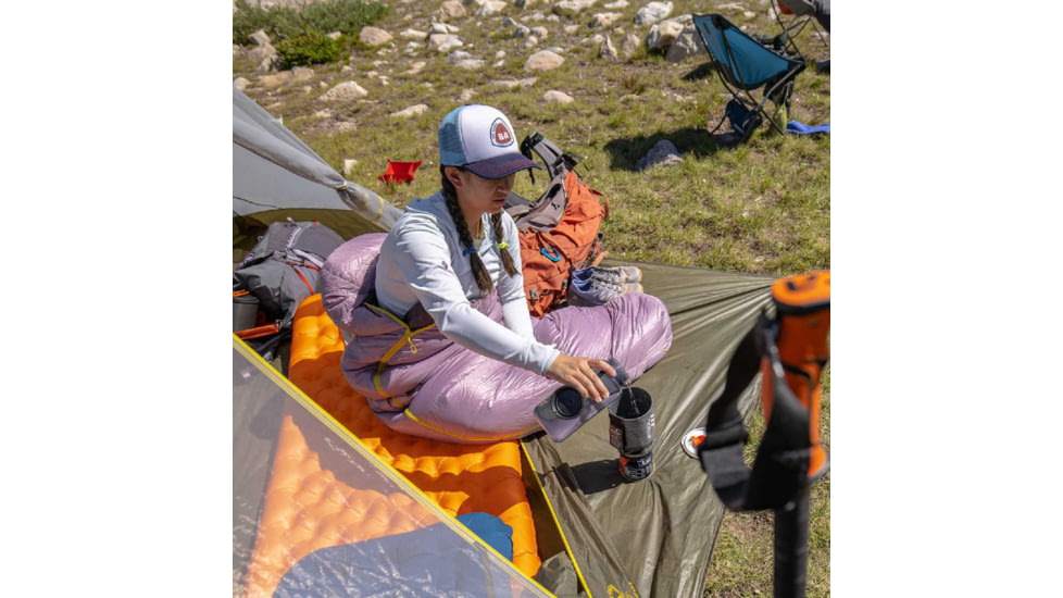 Big Agnes Ws Greystone 20 600 DownTek Sleeping Bag - Womens, Rooibos, Regular, Right Zipper, BTMWG20RR23
