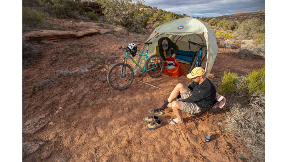 Big Agnes Wyoming Trail 2 Camp Tent - 2 Person, 3 Season, Olive, TWT222