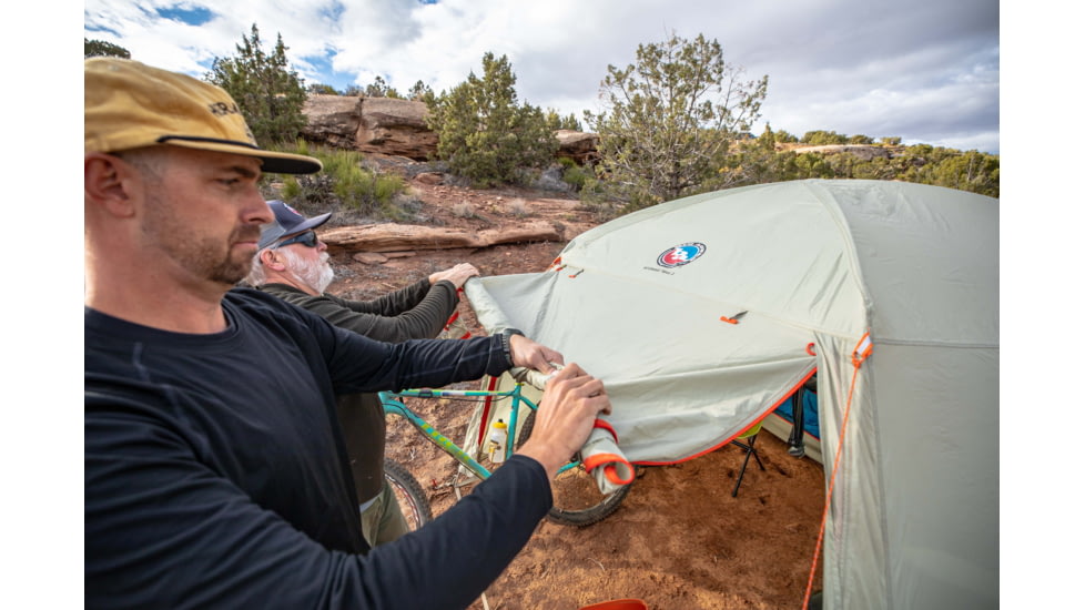 Big Agnes Wyoming Trail 2 Camp Tent - 2 Person, 3 Season, Olive, TWT222