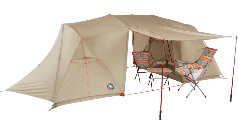 Big Agnes Wyoming Trail 4 Camp Tent - 4 Person, 3 Season, Olive, TWT422