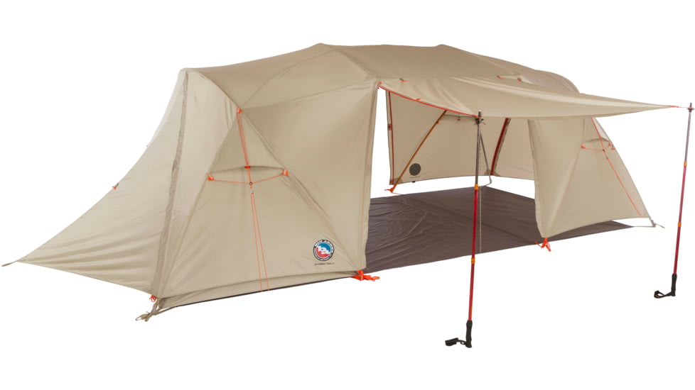 Big Agnes Wyoming Trail 4 Camp Tent - 4 Person, 3 Season, Olive, TWT422