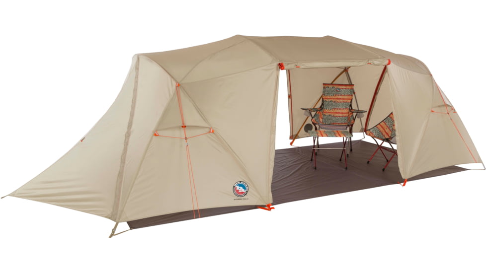 Big Agnes Wyoming Trail 4 Camp Tent - 4 Person, 3 Season, Olive, TWT422