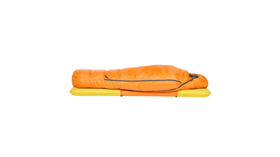 Big Agnes Youth Torchlight EXP 20 Sleeping Bag, Tangelo/Chinois Green, BYTEXPL25