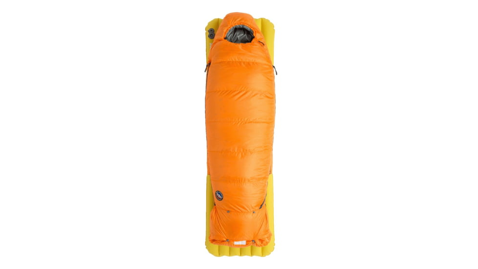 Big Agnes Youth Torchlight EXP 20 Sleeping Bag, Tangelo/Chinois Green, BYTEXPL25