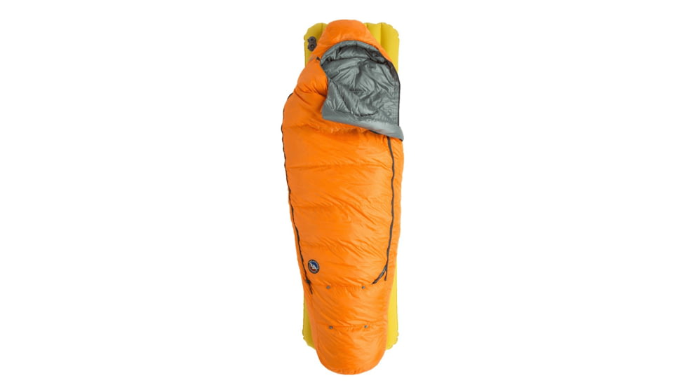 Big Agnes Youth Torchlight EXP 20 Sleeping Bag, Tangelo/Chinois Green, BYTEXPL25